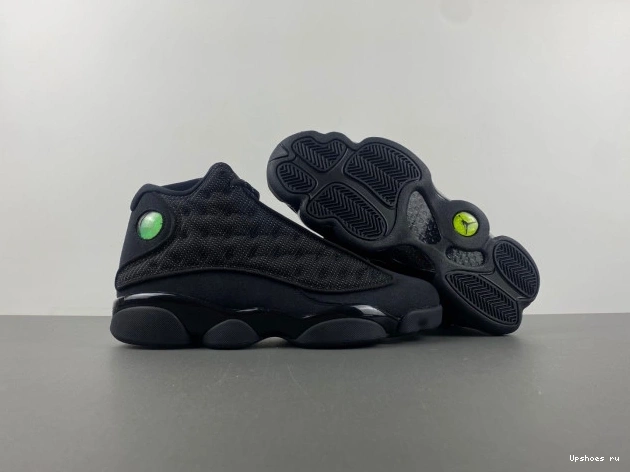 Retro  Cat Jordan 13   414571-011 Black 0813